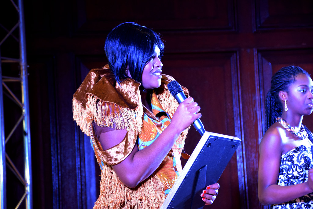 DSC_6230 Black British Entertainment Awards BBE Dec 2017 at Porchester Hall London with Jean Gasho Co Founder of BBE